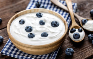 Yogurt is a fermented food product usually made from cow’s milk¹.